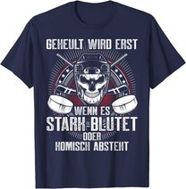 Lustiger Eishockey Totenkopf Skull Spruch Sport Geschenk T-Shirt