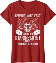 Lustiger Eishockey Totenkopf Skull Spruch Sport Geschenk T-Shirt