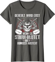 Lustiger Eishockey Totenkopf Skull Spruch Sport Geschenk T-Shirt