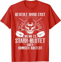 Lustiger Eishockey Totenkopf Skull Spruch Sport Geschenk T-Shirt