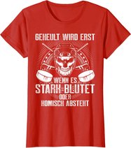 Lustiger Eishockey Totenkopf Skull Spruch Sport Geschenk T-Shirt