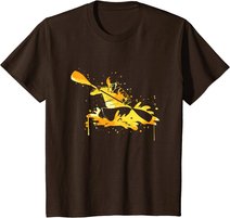 Kajak Wassersport Geschenk - Kanu Kayak Kajaker T-Shirt