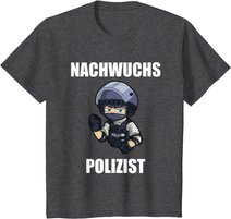 Nachwuchs Polizist Polizistin Polizei T-Shirt