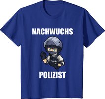 Nachwuchs Polizist Polizistin Polizei T-Shirt