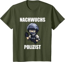 Nachwuchs Polizist Polizistin Polizei T-Shirt