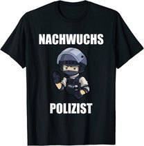 Nachwuchs Polizist Polizistin Polizei T-Shirt