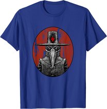 Retro Pointy Nose Plague Doctor Goggles Steampunk Apocalypse T-Shirt
