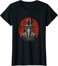 Retro Pointy Nose Plague Doctor Goggles Steampunk Apocalypse T-Shirt