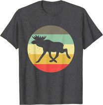 Skandinavien Elch Vintage Norwegen & Schweden T-Shirt