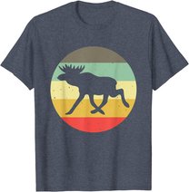 Skandinavien Elch Vintage Norwegen & Schweden T-Shirt
