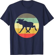 Skandinavien Elch Vintage Norwegen & Schweden T-Shirt