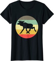 Skandinavien Elch Vintage Norwegen & Schweden T-Shirt