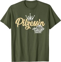 Pilzsaison Steinpilz Steinpilz Mykoloke Pilze Sammeln T-Shirt