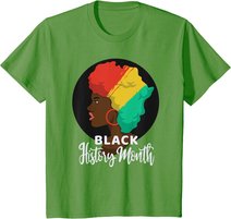Celebrating Black History Month with Hair - Lives Matter BLM T-Shirt