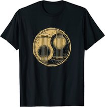 Akustik Gitarre Geschenk für einen Gitarristen T-Shirt