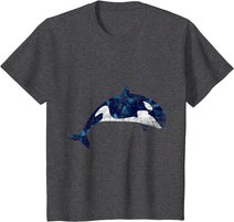 Geschenk für Tierliebhaber Tier Klimaschutz Tiermotiv Orca T-Shirt