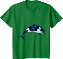 Geschenk für Tierliebhaber Tier Klimaschutz Tiermotiv Orca T-Shirt