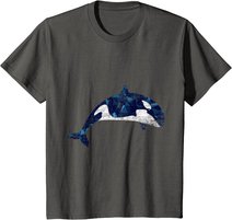 Geschenk für Tierliebhaber Tier Klimaschutz Tiermotiv Orca T-Shirt