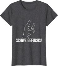 Schweigefuchs Lehrer Lehrerin Schule Beruf Geschenk T-Shirt