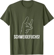 Schweigefuchs Lehrer Lehrerin Schule Beruf Geschenk T-Shirt