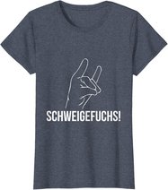 Schweigefuchs Lehrer Lehrerin Schule Beruf Geschenk T-Shirt