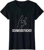 Schweigefuchs Lehrer Lehrerin Schule Beruf Geschenk T-Shirt