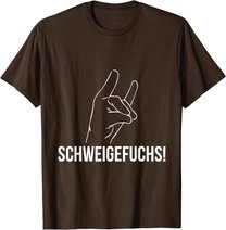 Schweigefuchs Lehrer Lehrerin Schule Beruf Geschenk T-Shirt