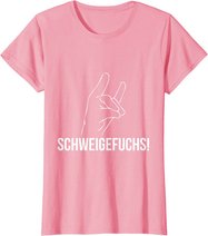 Schweigefuchs Lehrer Lehrerin Schule Beruf Geschenk T-Shirt