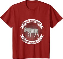Bauernhof Tiere Geschenk für Sturkopf Esel T-Shirt