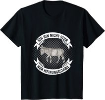 Bauernhof Tiere Geschenk für Sturkopf Esel T-Shirt