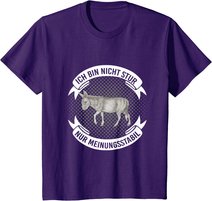 Bauernhof Tiere Geschenk für Sturkopf Esel T-Shirt