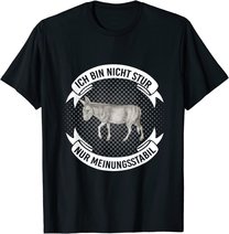 Bauernhof Tiere Geschenk für Sturkopf Esel T-Shirt