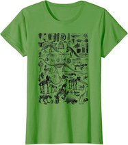 Dinosaur Skeleton Dino Bones Tyrannosaurus Rex T Rex T-Shirt