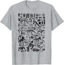 Dinosaur Skeleton Dino Bones Tyrannosaurus Rex T Rex T-Shirt