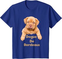 Cute Dogue De Bordeaux French Mastiff Puppy Dog Lover Gifts T-Shirt