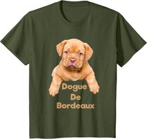 Cute Dogue De Bordeaux French Mastiff Puppy Dog Lover Gifts T-Shirt