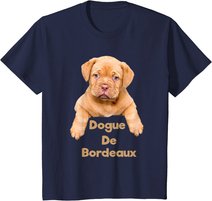 Cute Dogue De Bordeaux French Mastiff Puppy Dog Lover Gifts T-Shirt