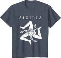 Sizilien-Flagge Sizilien Palermo Italien T-Shirt