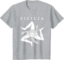Sizilien-Flagge Sizilien Palermo Italien T-Shirt