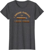 Kubanische Zigarre Cohiba Domino Kaffee Havanna Geschenk T-Shirt