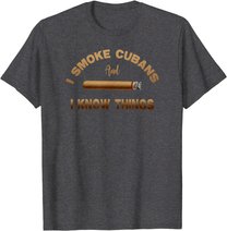 Kubanische Zigarre Cohiba Domino Kaffee Havanna Geschenk T-Shirt
