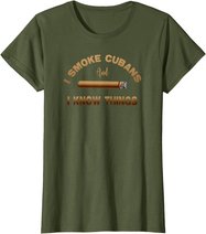 Kubanische Zigarre Cohiba Domino Kaffee Havanna Geschenk T-Shirt