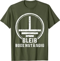 Elektriker Geschenk Elektrotechnik Bodenständig Elektroniker T-Shirt
