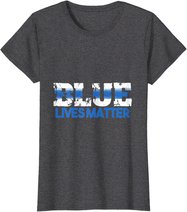 Polizei Polizistin Polizist - Blue Lives Matter T-Shirt