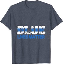 Polizei Polizistin Polizist - Blue Lives Matter T-Shirt