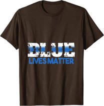 Polizei Polizistin Polizist - Blue Lives Matter T-Shirt