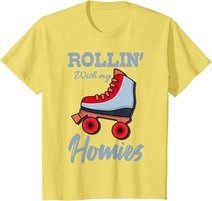 Rollschuhe Tshirt Lustig ROLLER SKATES Geschenk Roller Disco T-Shirt