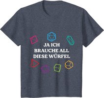 Board Game Dice Role Playing Gaming Humor Funny Gamer Gifts T-Shirt