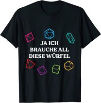 Board Game Dice Role Playing Gaming Humor Funny Gamer Gifts T-Shirt