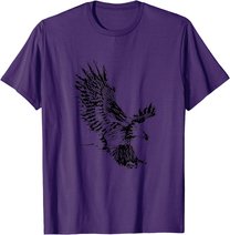 Adler Raubvogel Vögel Krallen Schnabel T-Shirt